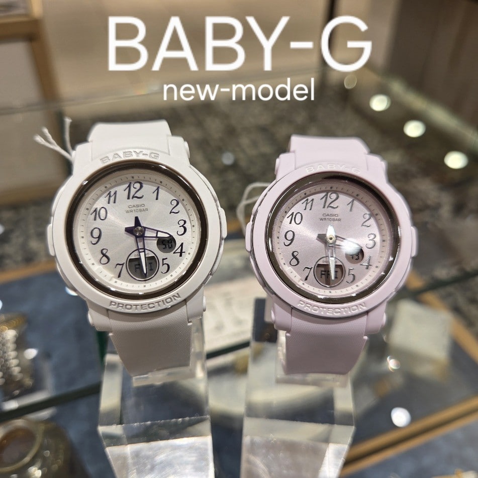 【チックタック仙台】Baby-G パステルカラーの新作モデル登場!