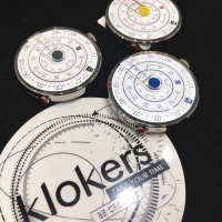 文字盤が回る時計◆klokers