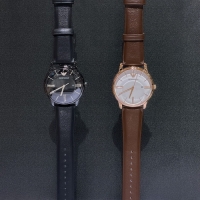 【EMPORIO ARMANI】デイト表示付きのシンプルなお時計✩【Junksルクア店】
