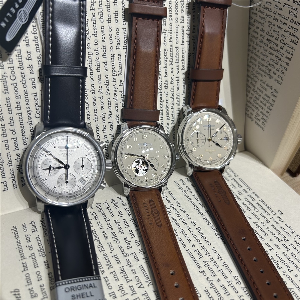 【ZEPPELIN】100周年記念シリーズとMEDITERRANEEシリーズをご紹介 〈junks ルクア大阪〉