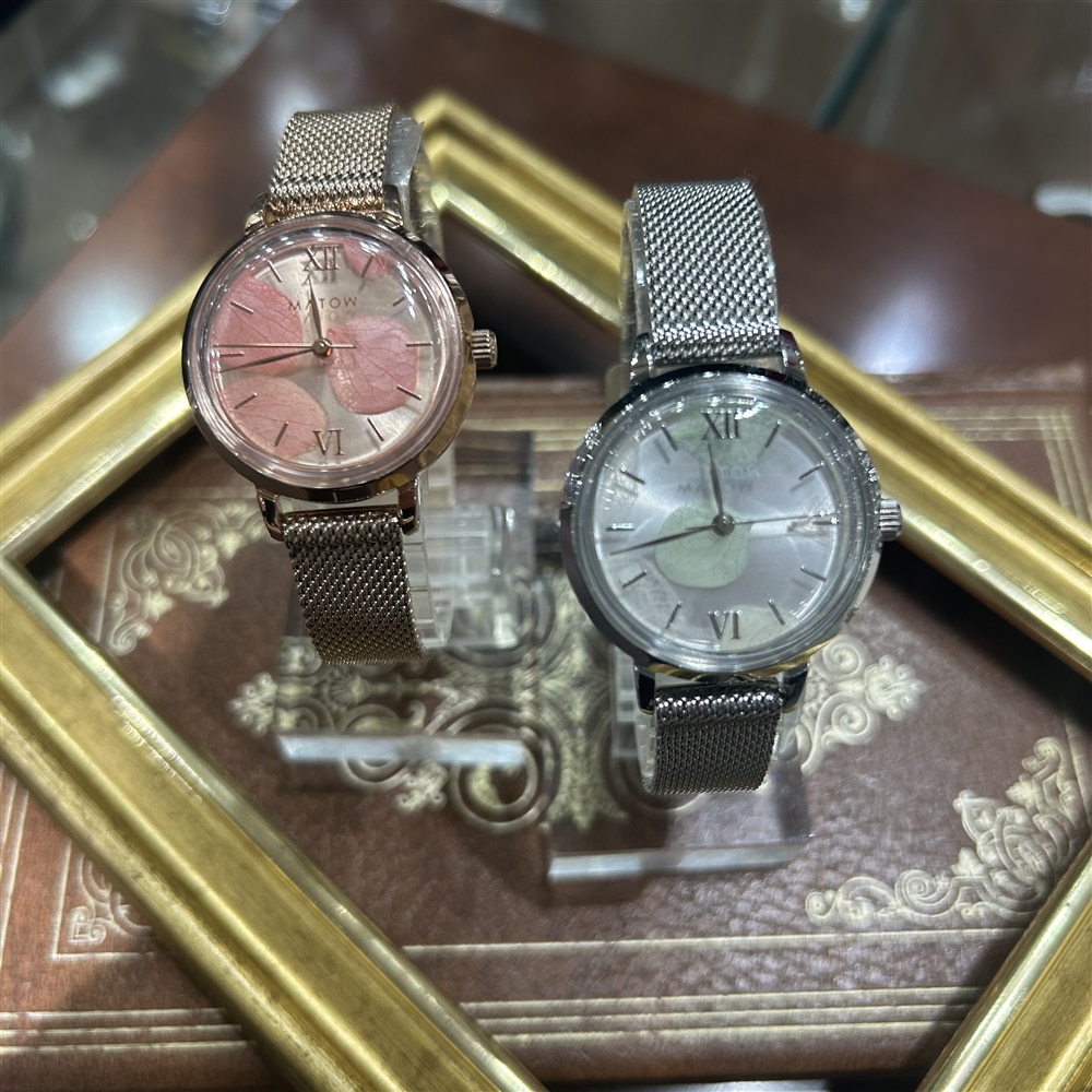 【MATOW】山桜と鈴蘭をモチーフにした新作時計のご紹介〈junks ルクア大阪店〉