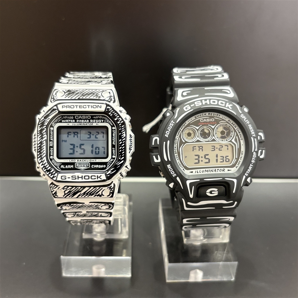 【G-SHOCK × Joshua Vides】 ジョシュア・ヴィーダス コラボレーションモデル DW-5600JV-7JR DW-6900JV-1JRのご紹介〈junksルクア大阪・梅田〉