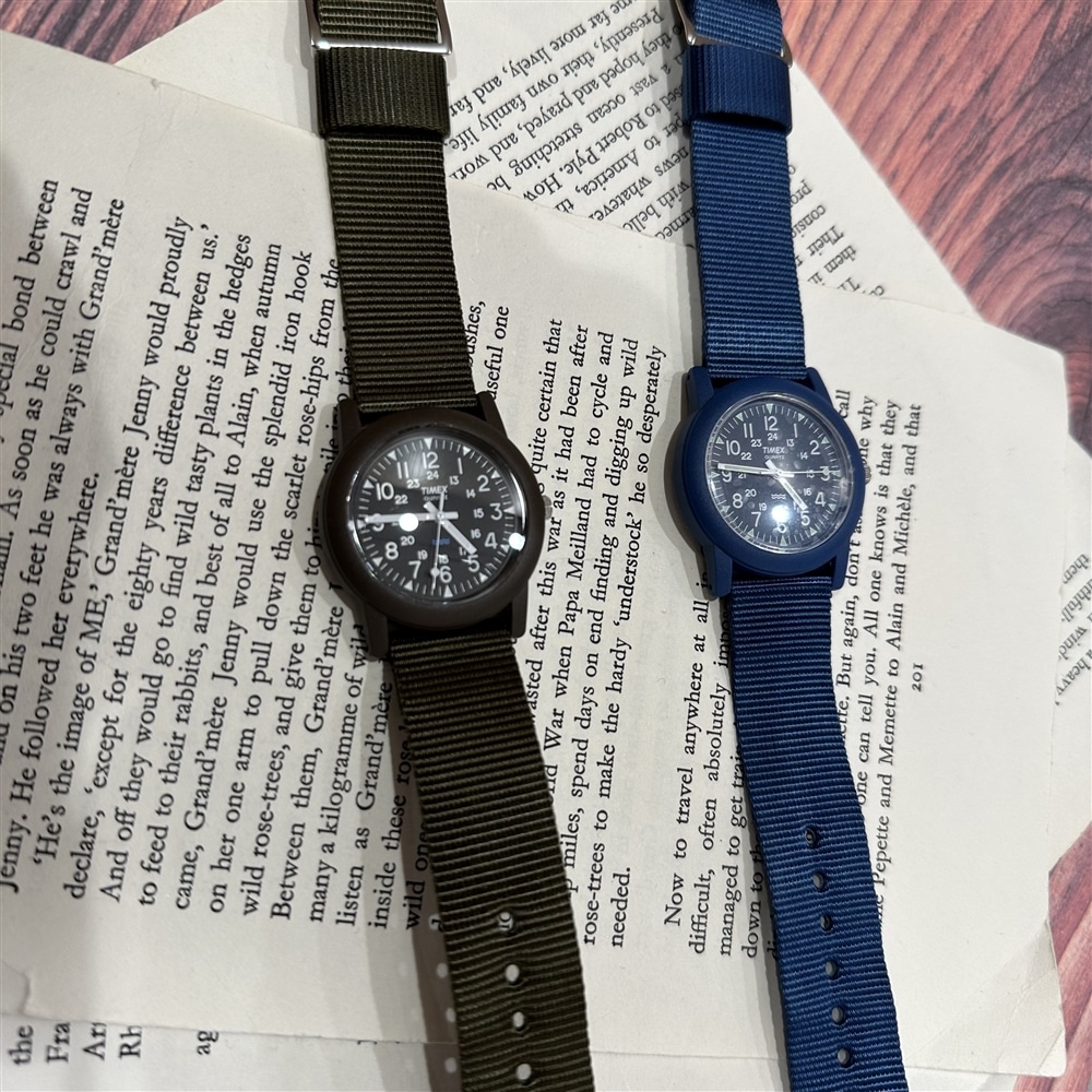 【TIMEX 】定番人気モデル「キャンパー」の34mmケースモデルのご紹介 〈junksルクア大阪・梅田〉