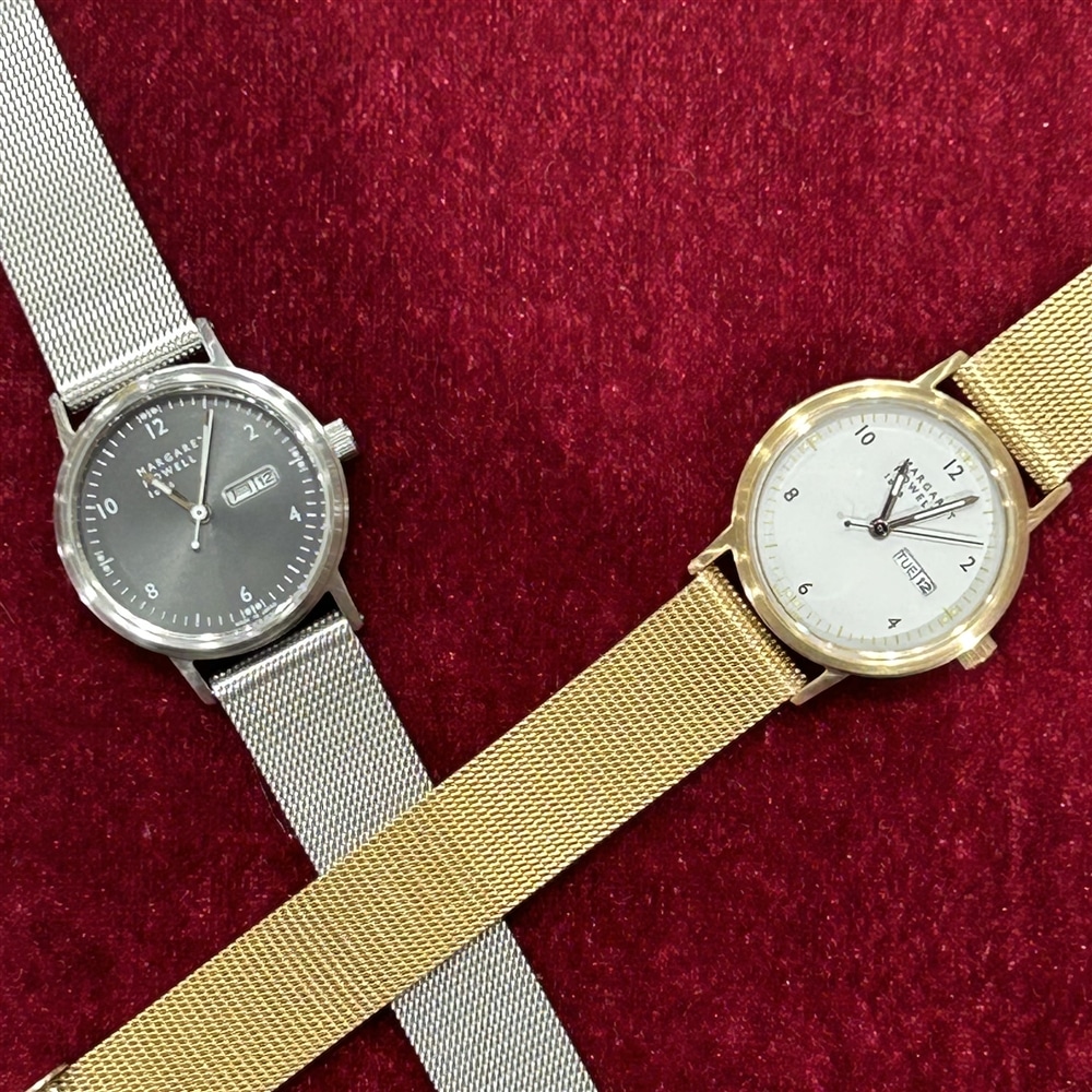 【MARGARET HOWELL idea】シンプルで見やすいソーラー時計のご紹介〈junks ルクア大阪店・梅田〉