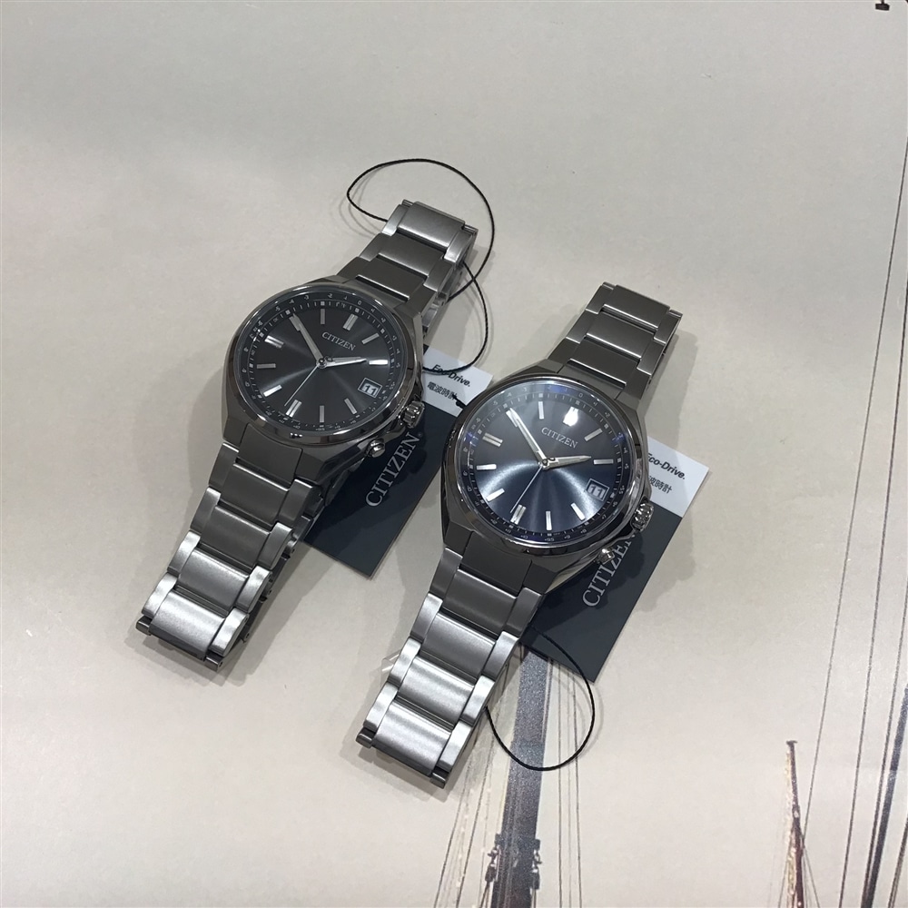 【CITIZEN】CITIZEN COLLECTION エコ・ドライブ電波時計 CB1160-55E CB1160-55L のご紹介〈junksルクア大阪店・梅田〉