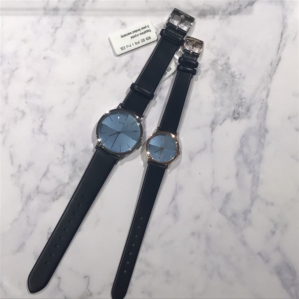 【BERING】Classic Ice Blue Collection 13436-408 13426-468 のご紹介〈junks ルクア大阪店・梅田〉