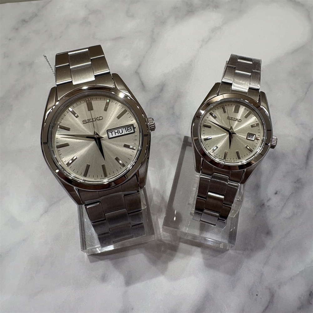 【SEIKO】お仕事にも♡フォーマルなペアウォッチのご紹介〈junksルクア大阪・梅田〉