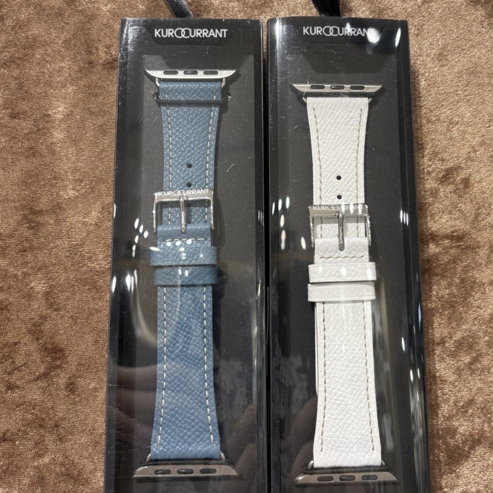 【Apple Watch 革ベルト】フランスレザーとイタリアレザーは何が違うの👀〈junksルクア大阪・梅田〉