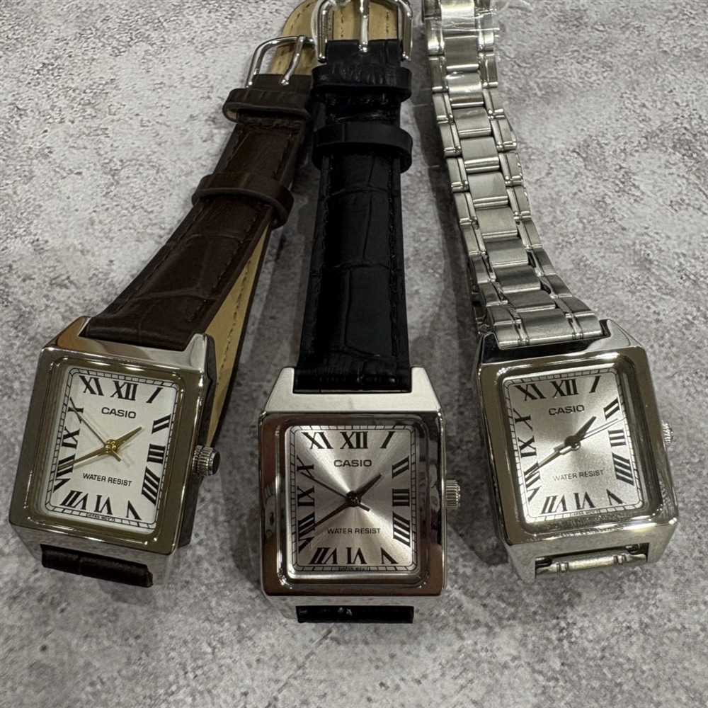 【CASIO】スクエアモデル!LTP-B150L-7B2JF LTP-B150L-7B1JF LTP-B150D-7BJFのご紹介〈junksルクア大阪・梅田〉