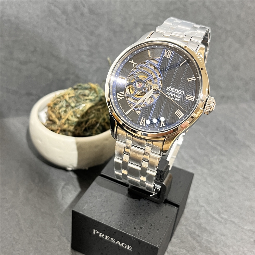 【SEIKO PRESAGE】「Japanese Garden」の新スケルトンダイヤルモデルをご紹介！！