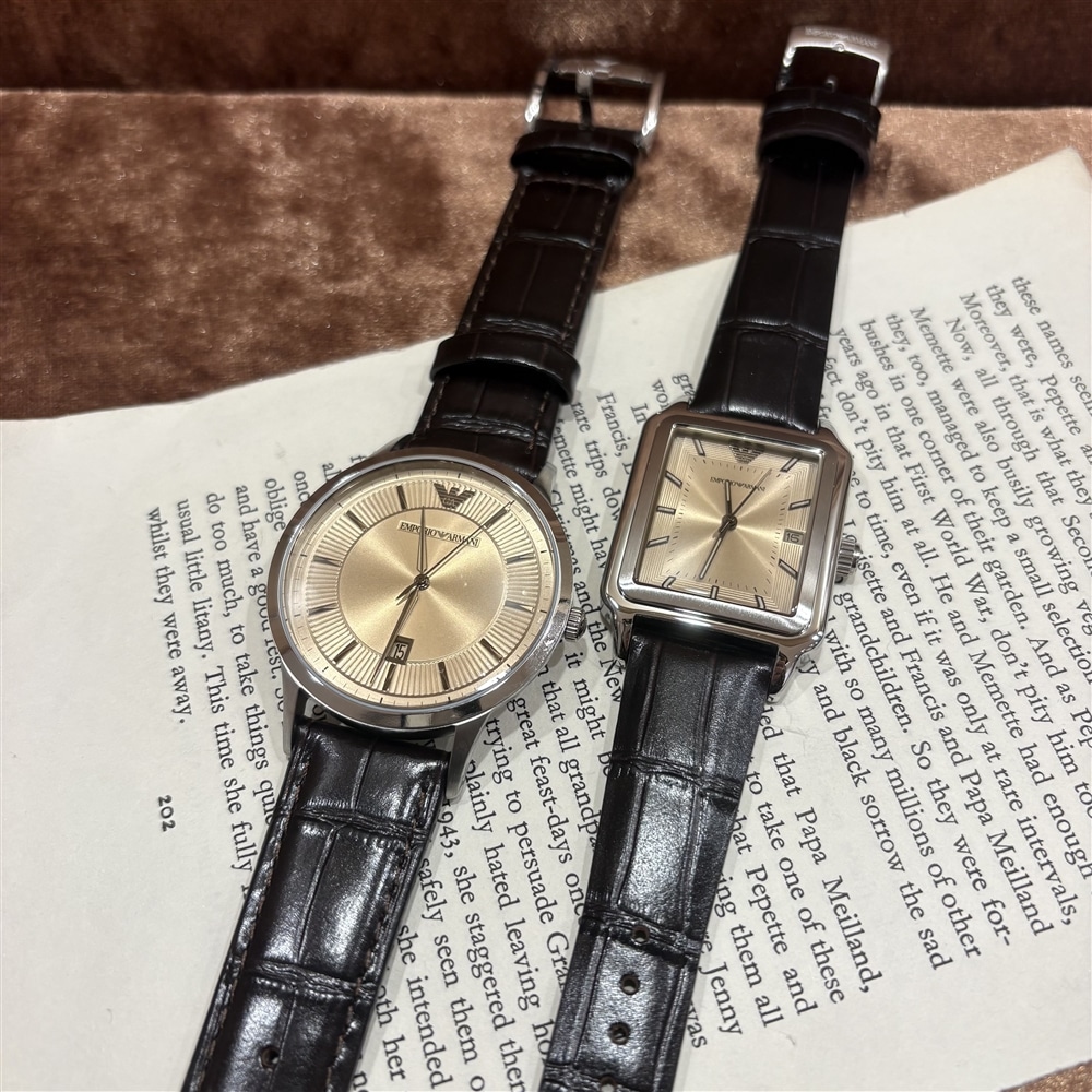 【EMPORIO ARMANI】DARIO RENATO AR11783 、AR11756のご紹介〈junksルクア大阪・梅田〉