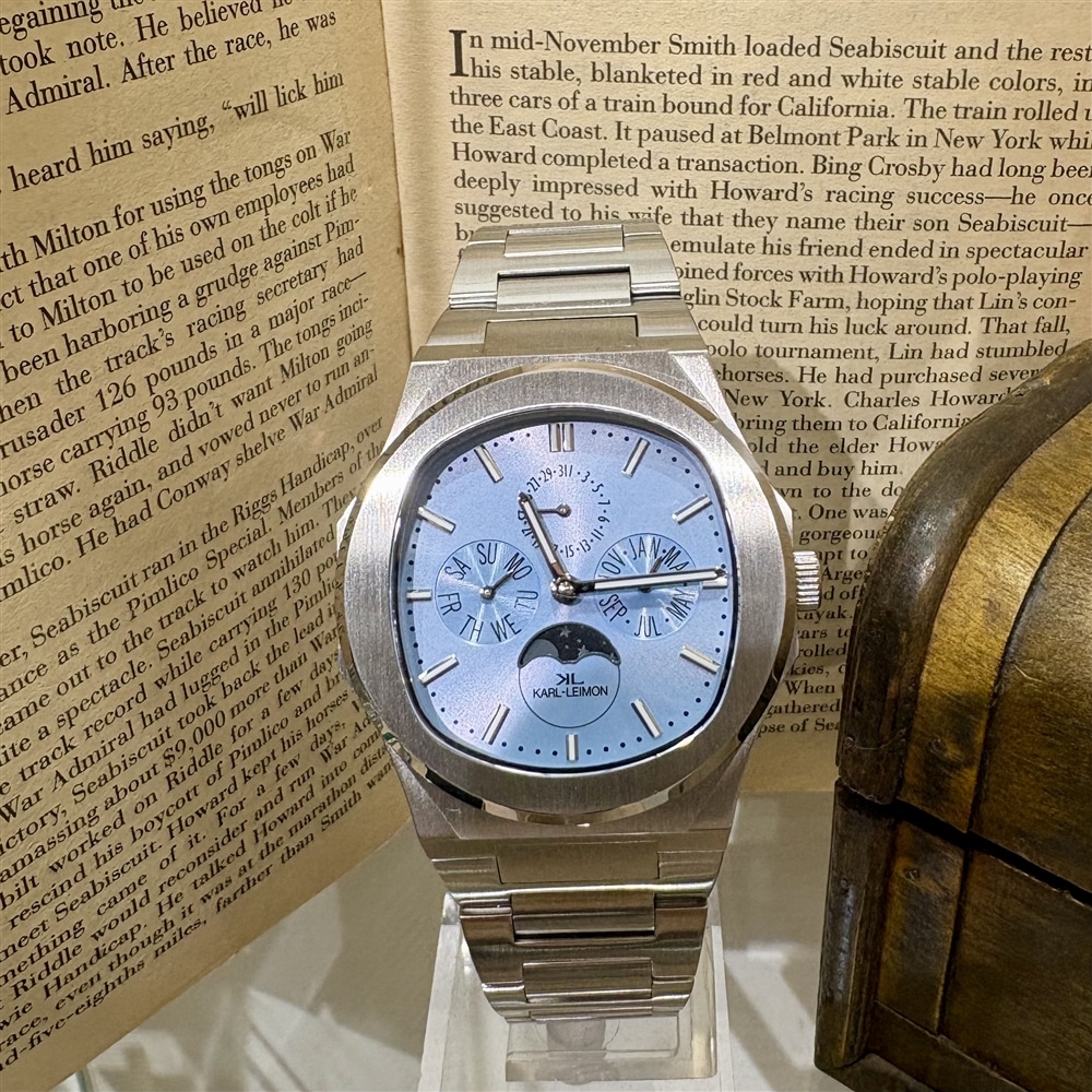 【KARL- LEIMON】マジェスティ ムーンフェイズ M1IB01のご紹介〈junksルクア大阪・梅田〉