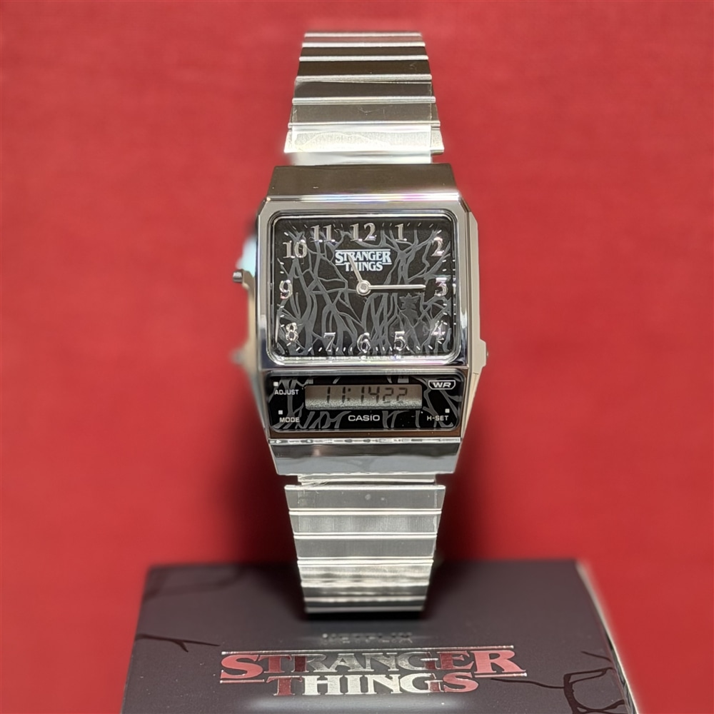 【CACIO】ストレンジャーシングスコラボモデル！80s感溢れる神コラボウォッチが登場！