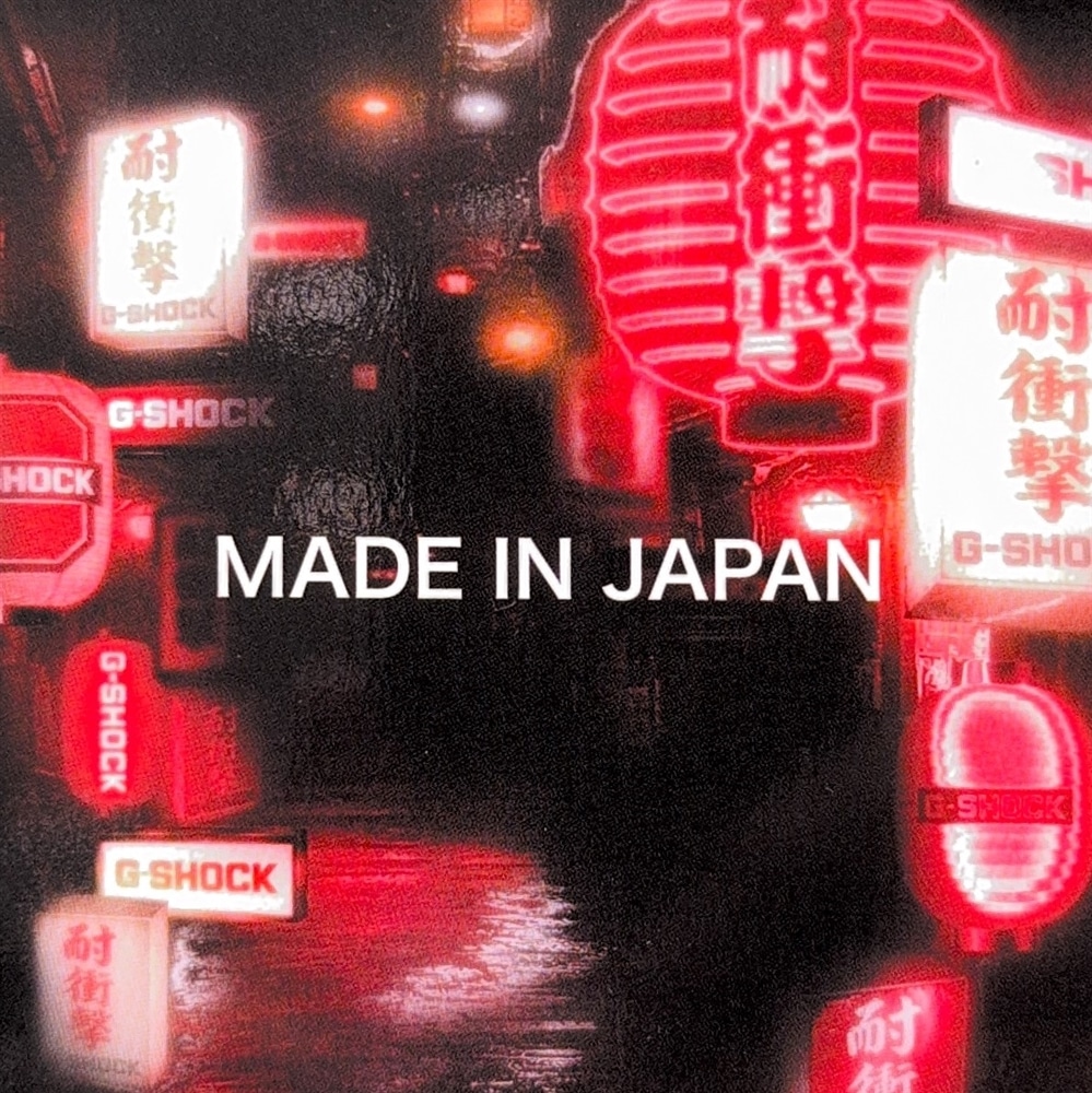 【G-Shock】　赤提灯シリーズ登場！！