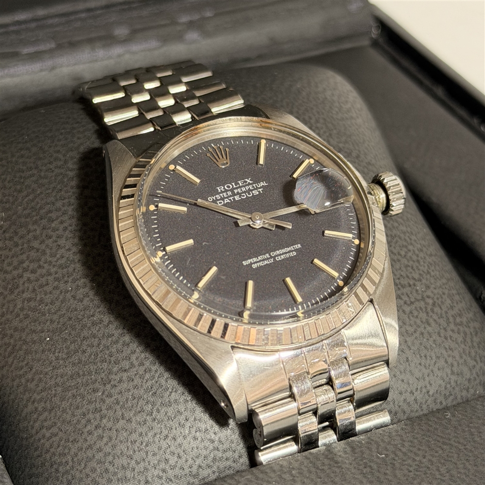 【VINTAGE WHTC】　ROLEX RED EYE　ブラックダイヤル