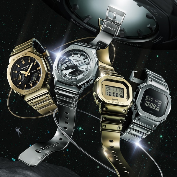 【新感覚！メタルでもソフトなG-SHOCK】