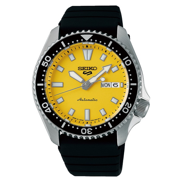 【SEIKO 5 SPORTS】SKX Series SBSA307　イエローが素敵