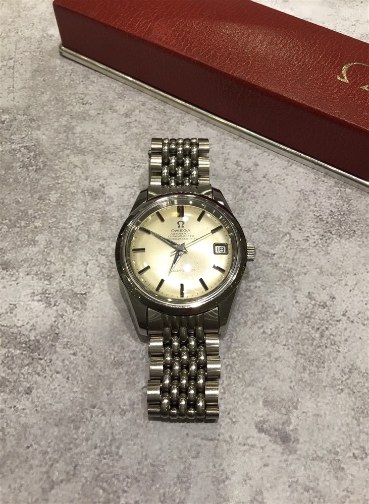 【ヴィンテージ】OMEGA シーマスタークロノメーター入荷しております