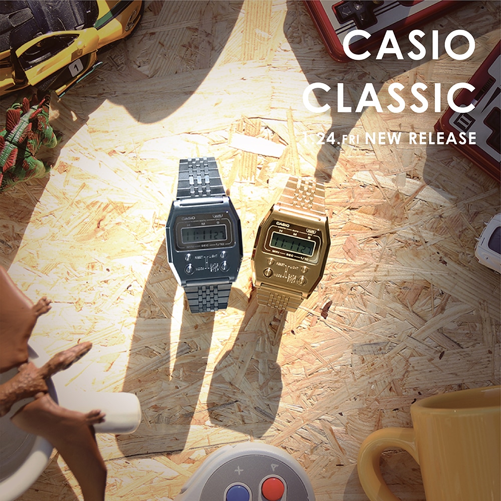 【先行発売／ご予約受付中】CASIO CLASSIC新作＊レトロ好きなら要注目