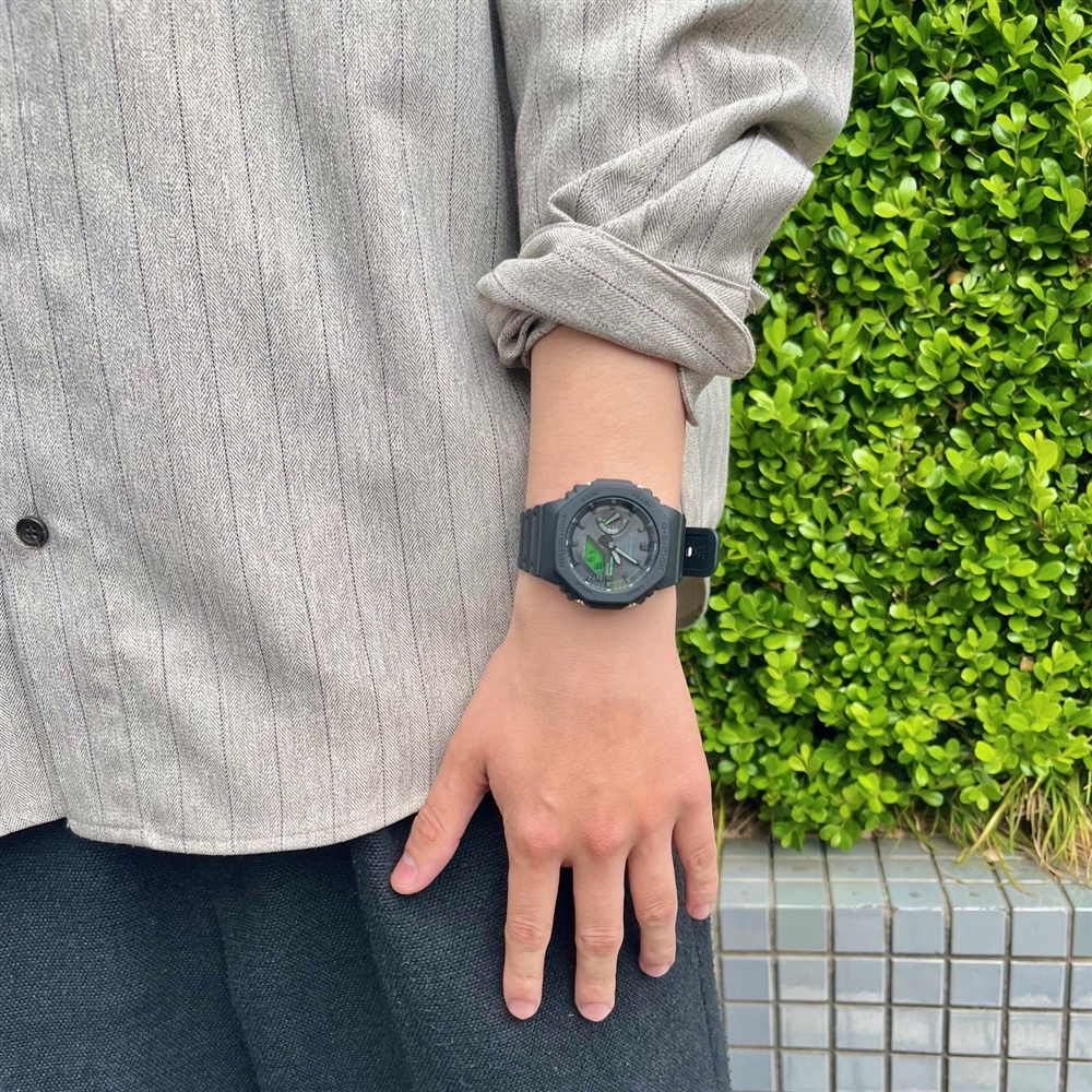 《調布パルコ》新緑の季節にミドリのGショック入荷