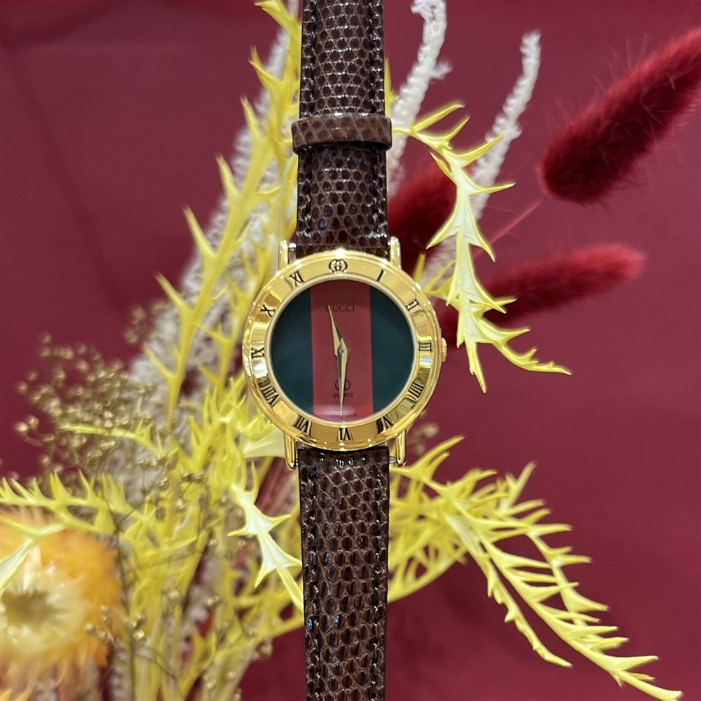《調布パルコ店》ヴィンテージウォッチ「3000L」 で【GUCCI】らしさを纏う。