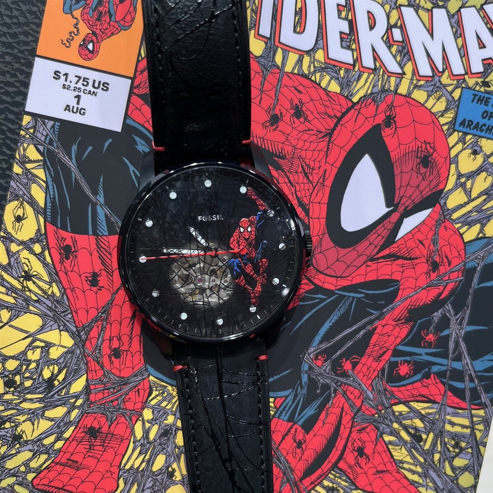 《TiCTAC調布パルコ店》好きを手元に！【FOSSIL】スパイダーマンコラボ腕時計