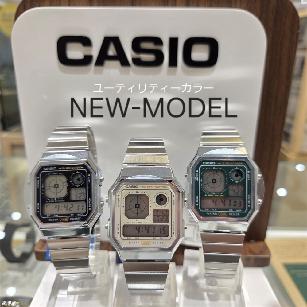 【チックタック仙台エスパル】CASIOクラシック 日常になじむNEWカラー♪