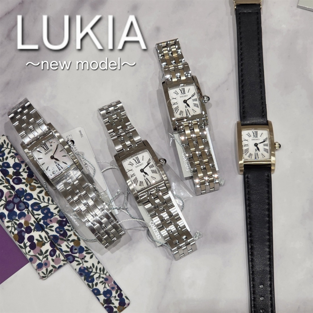 【チックタック仙台】LUKIA小ぶりなスクエア新作登場!