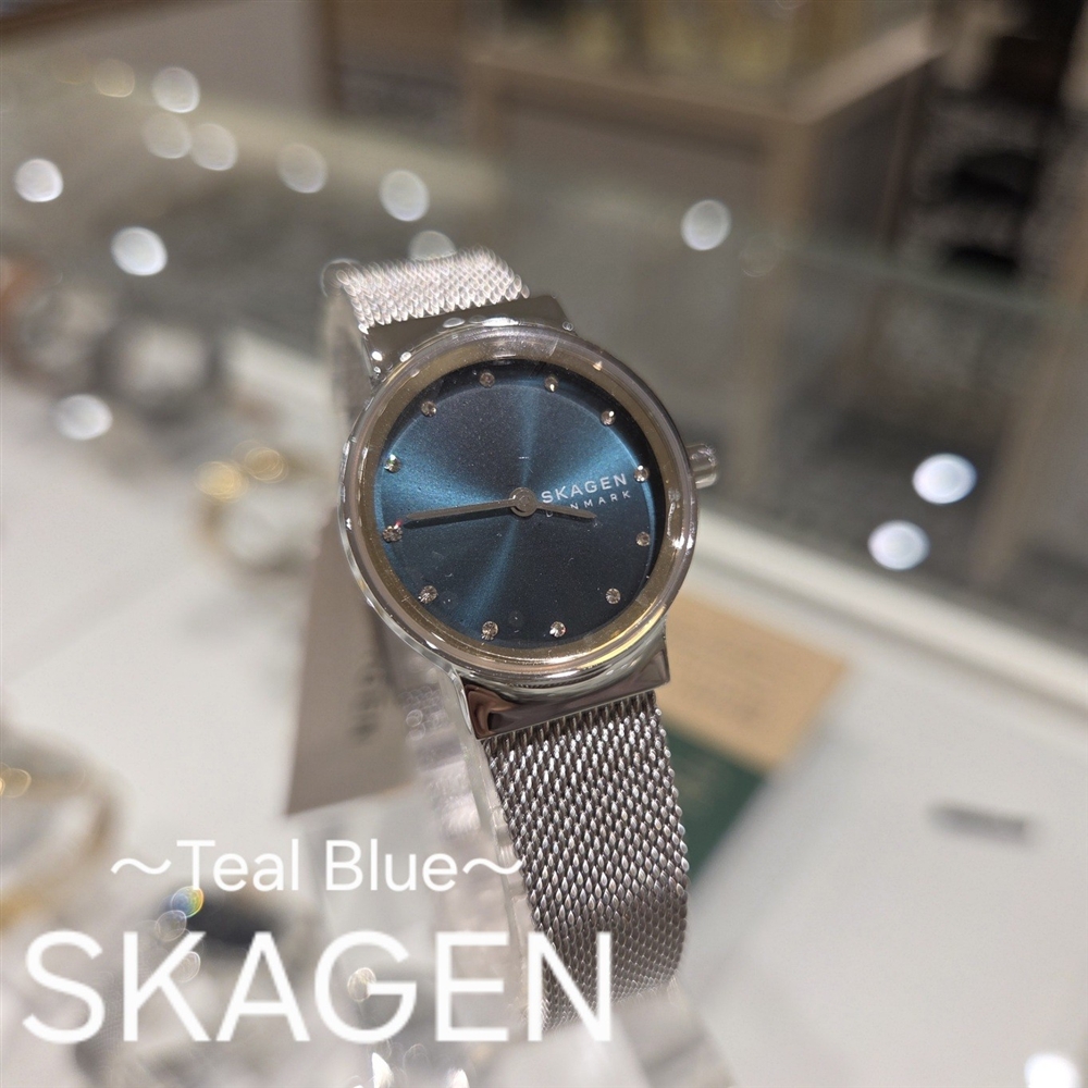 【チックタック仙台】SKAGEN 新作Teal Blueカラー登場!