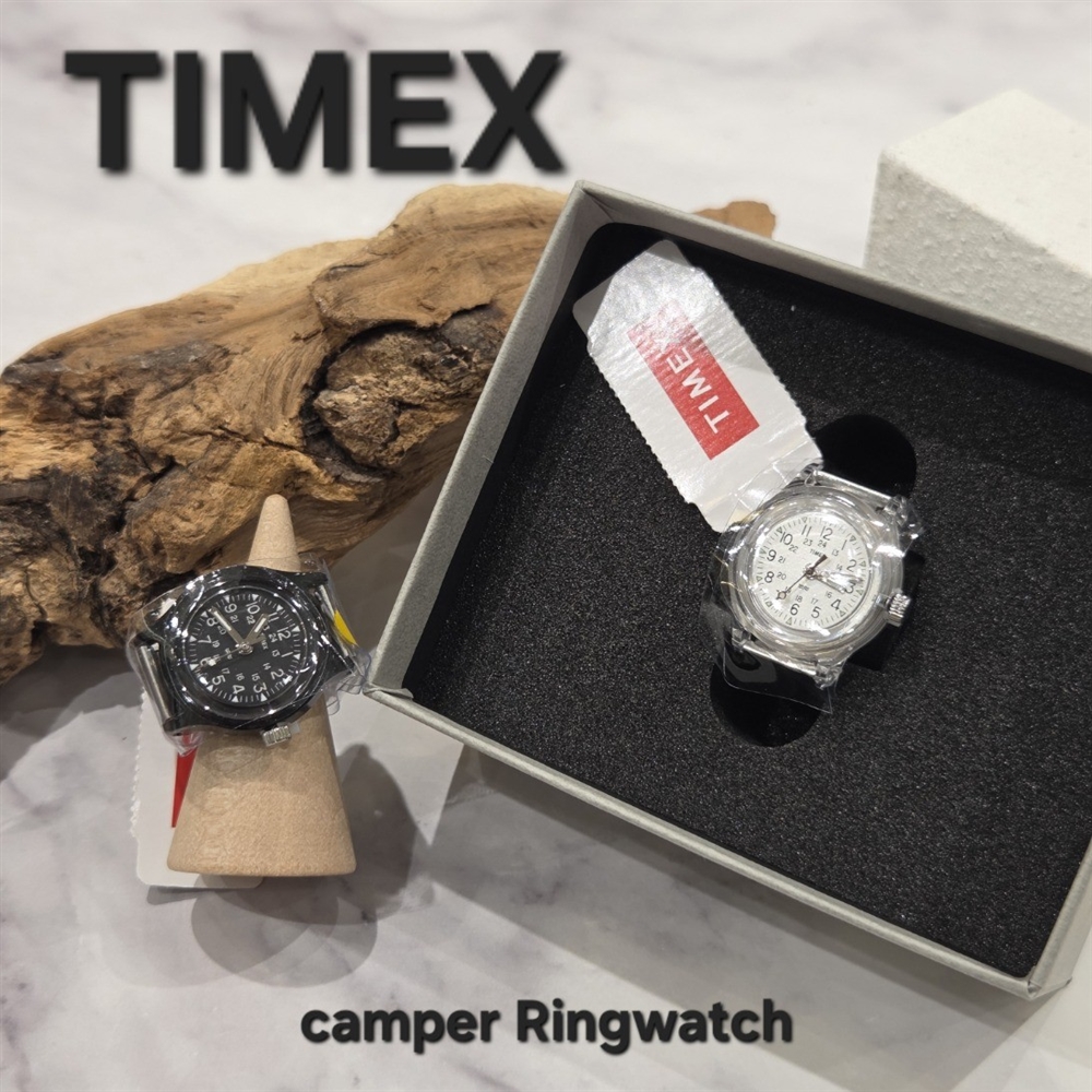 【チックタック仙台】TIMEX リングウォッチ発売!!