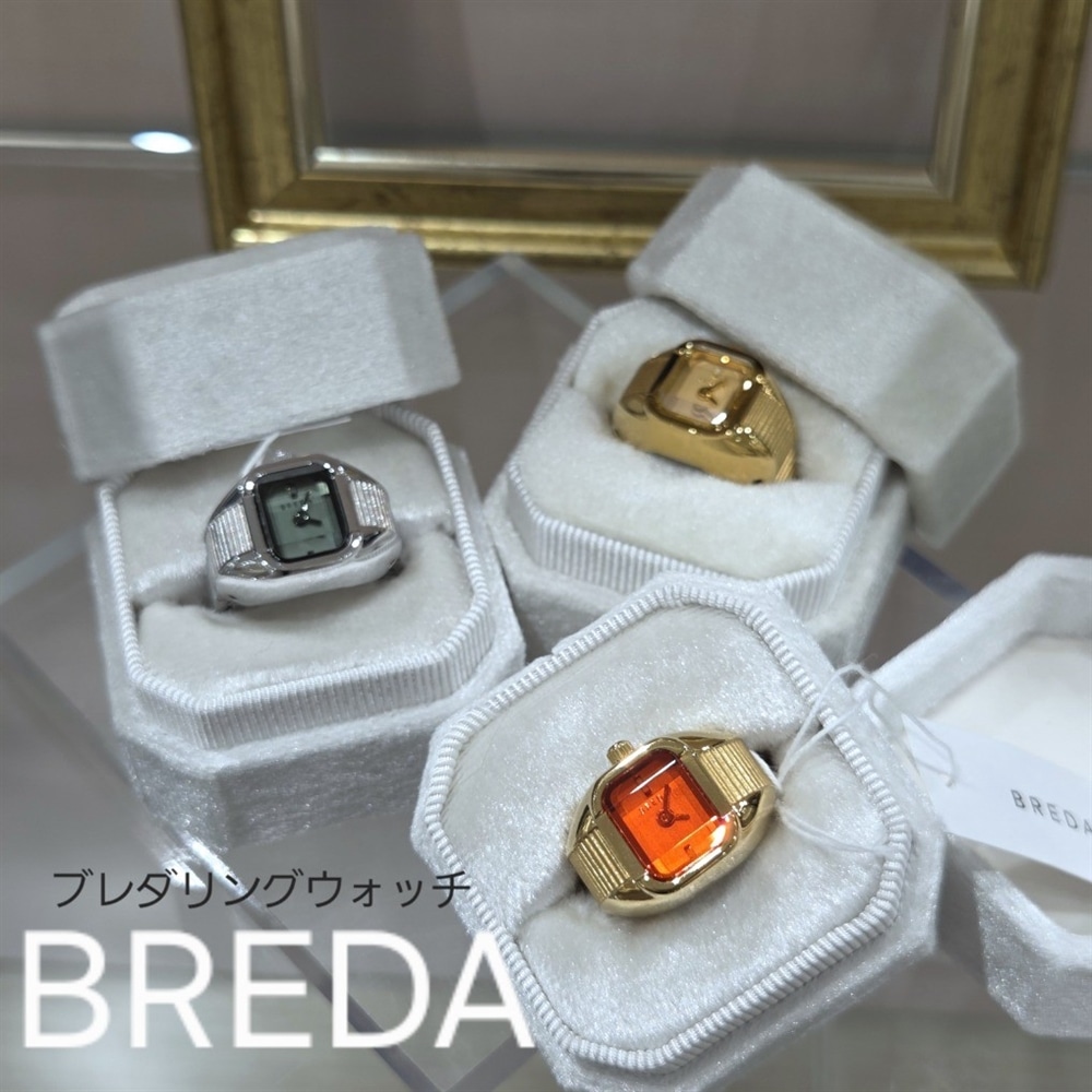 【チックタック仙台】BREDA 宝石のようなリングウォッチが登場!💍