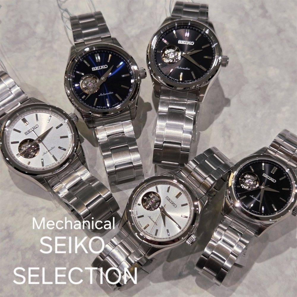 【チックタック仙台エスパル】SEIKO 新作メカニカル ペアウォッチにも♪