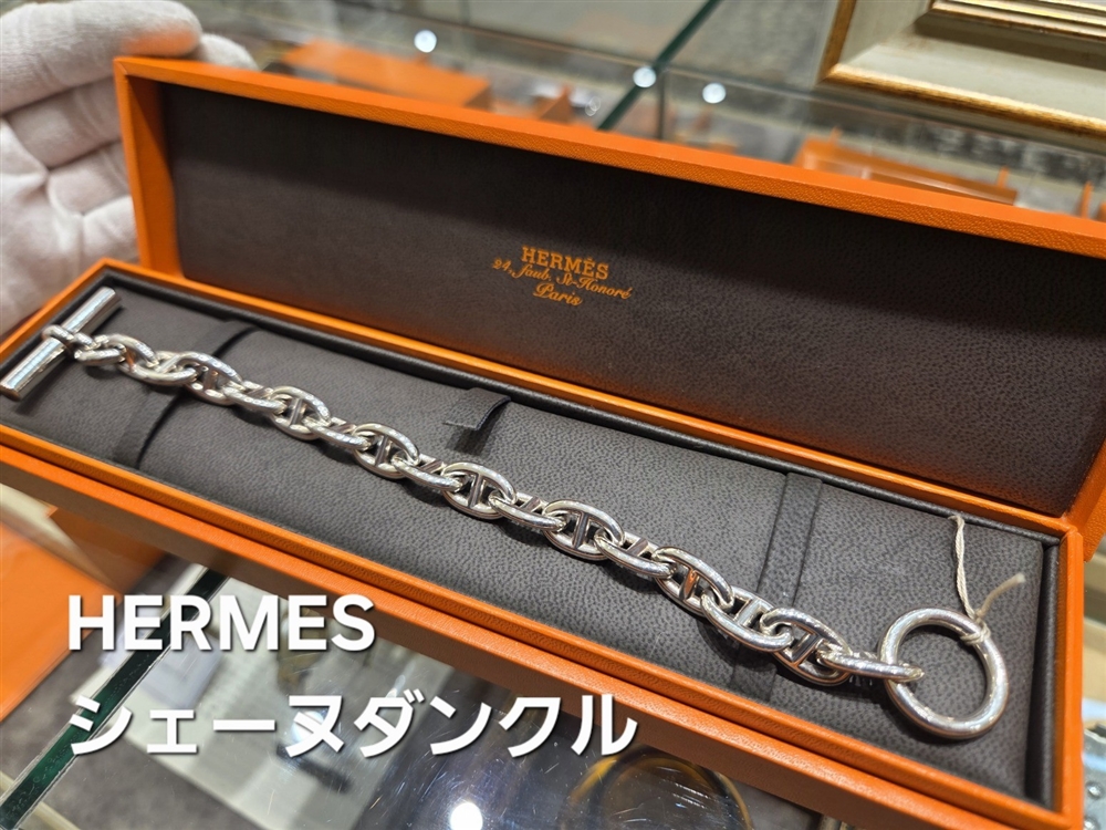 【VINTAGE】HERMES シェーヌダンクルついに入荷!
