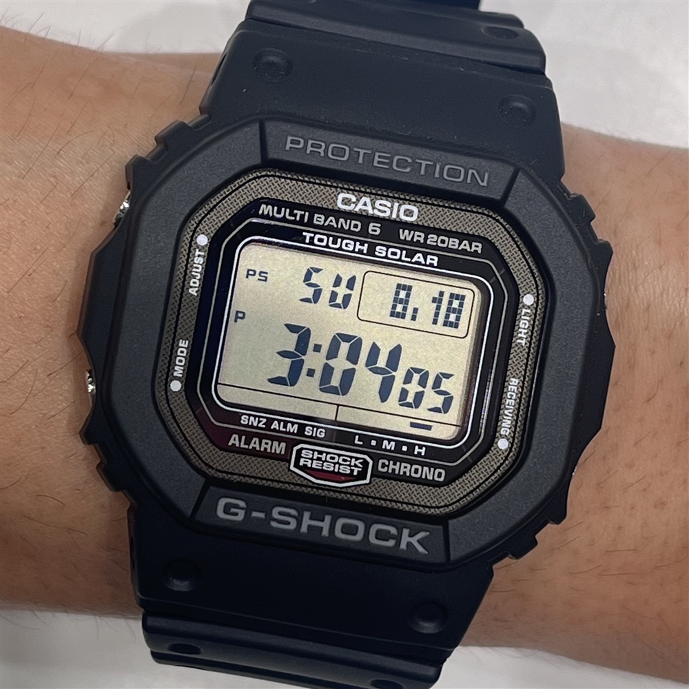 《G-SHOCK》初代モデルを踏襲したスクリューバックモデル