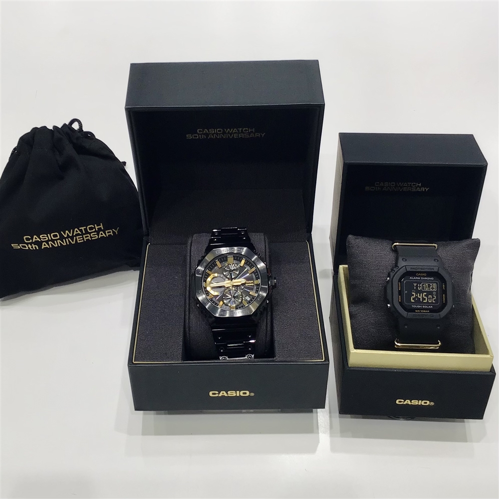 【エキスポ店】NEW 「G-SHOCK / BABY-G」 CASIO WATCH 50TH ANNIVERSARY 記念モデル入荷！