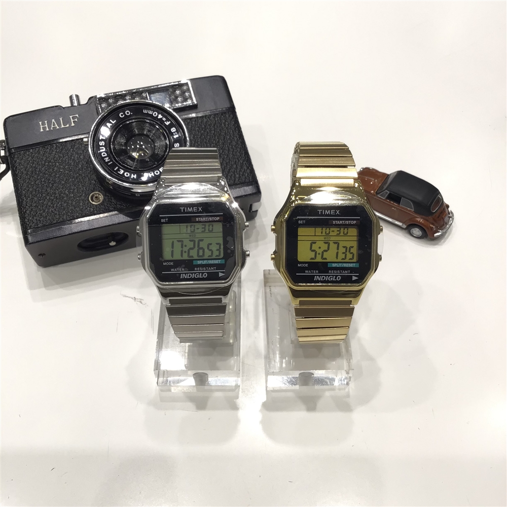 【TIMEX】レトロテイストなデジタルウォッチ