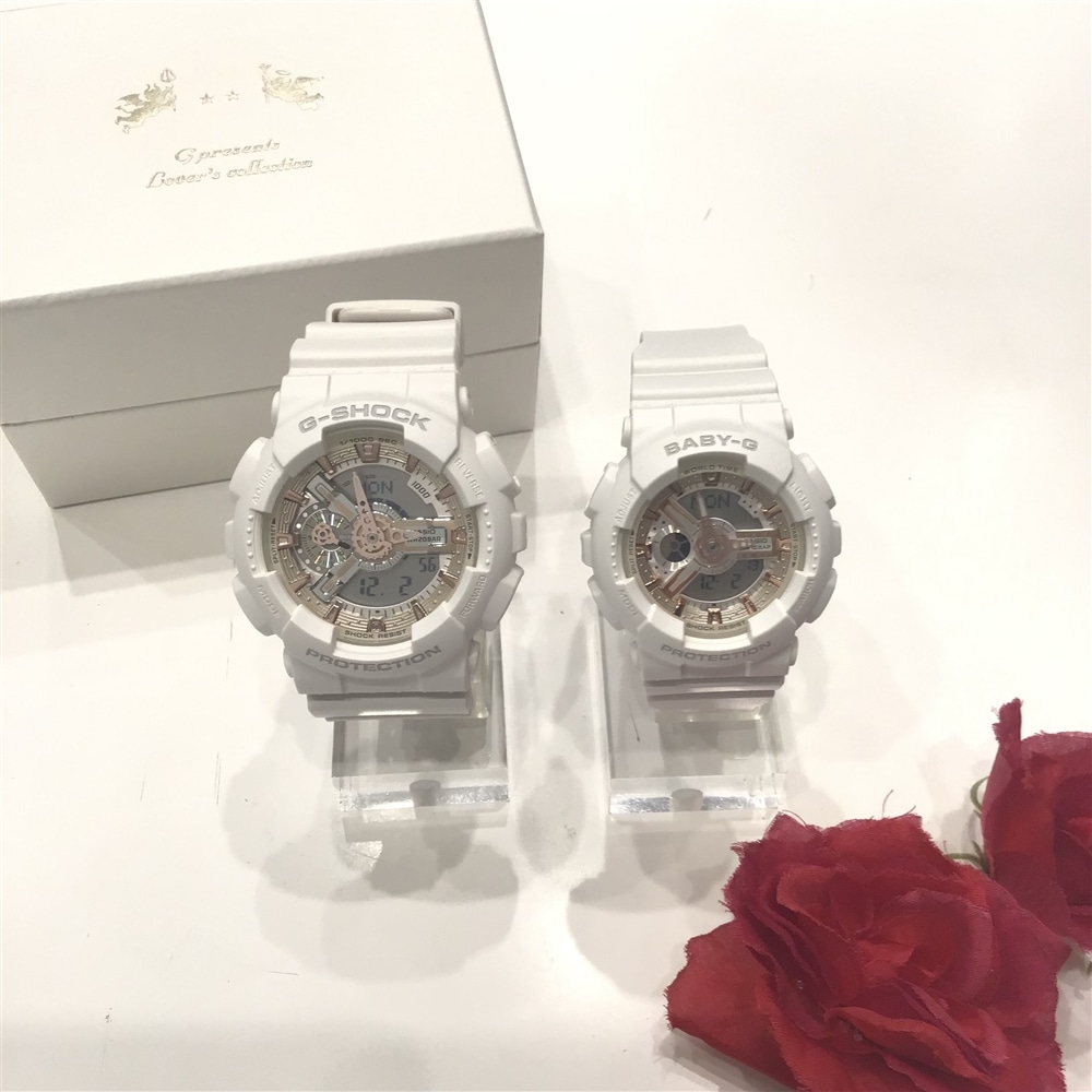 【G-SHOCK】99本のバラの花をテーマにしたクリスマス限定スペシャルモデル入荷！