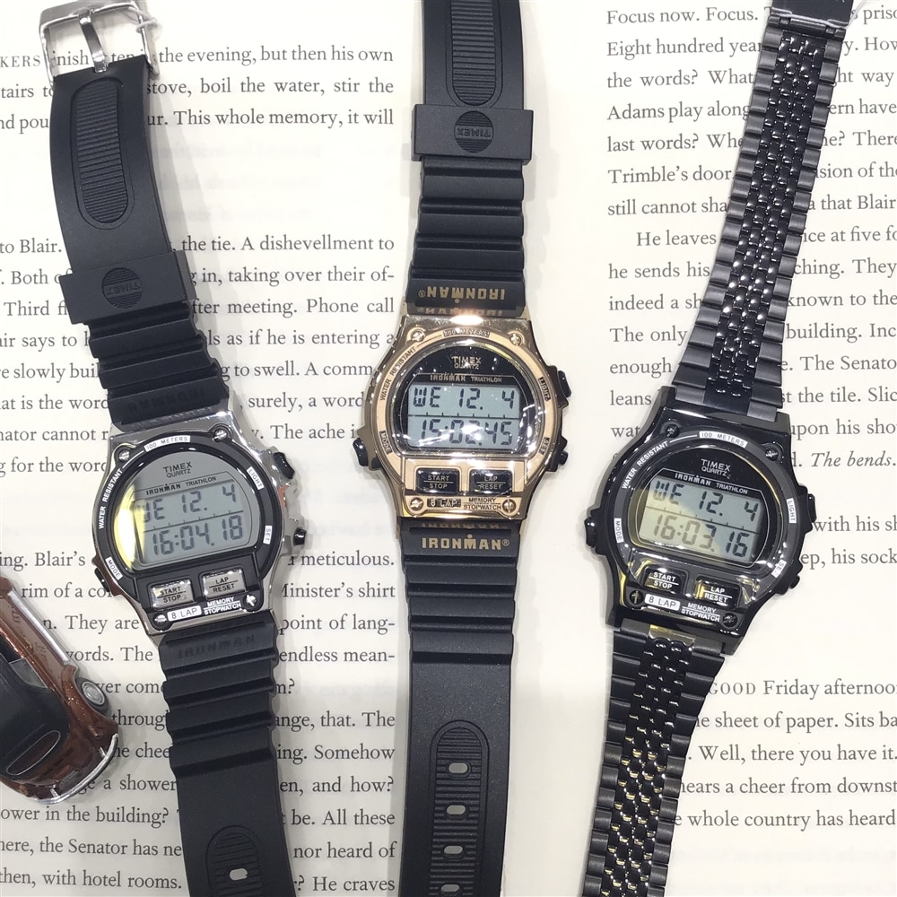 【TIMEX】人気シリーズIRONMANからメタルモデル登場！