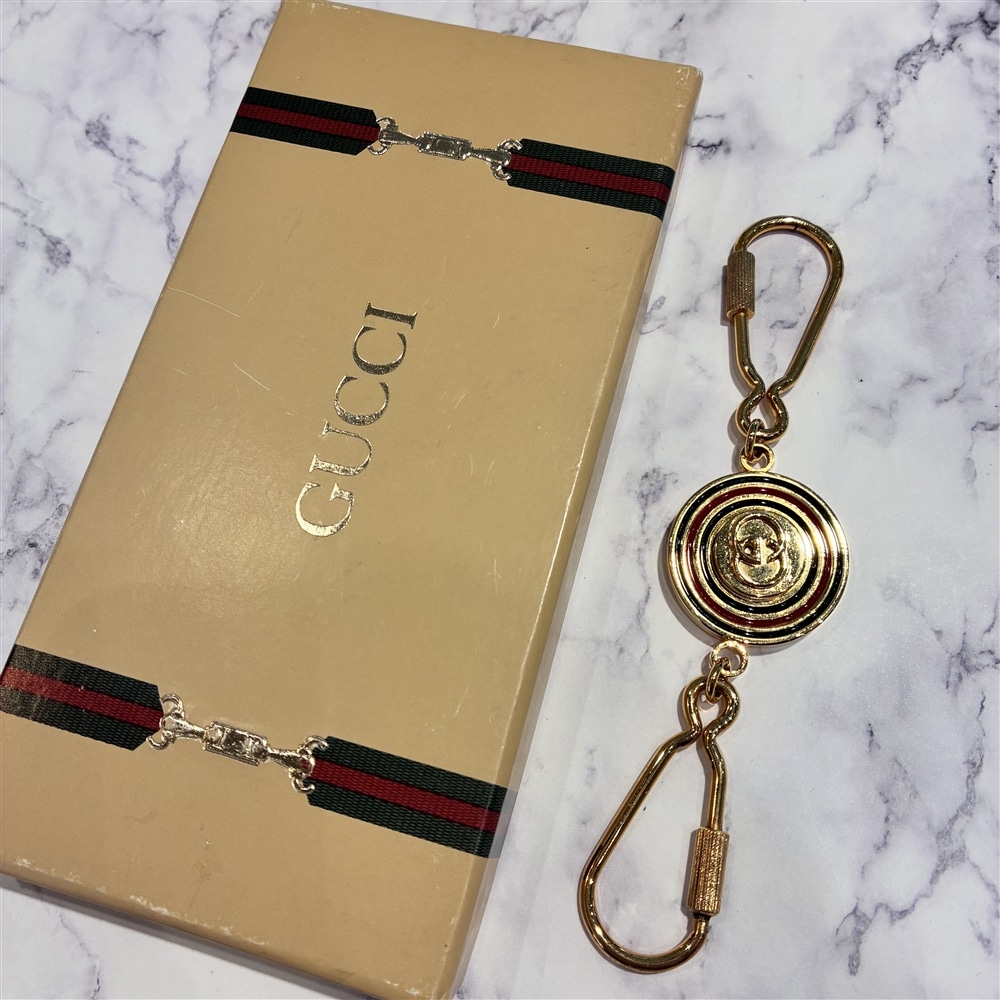 【VINTAGE】OLDGUCCIのシェリーラインが入ったキーホルダーをご紹介します♪【グランフロント大阪（梅田）】