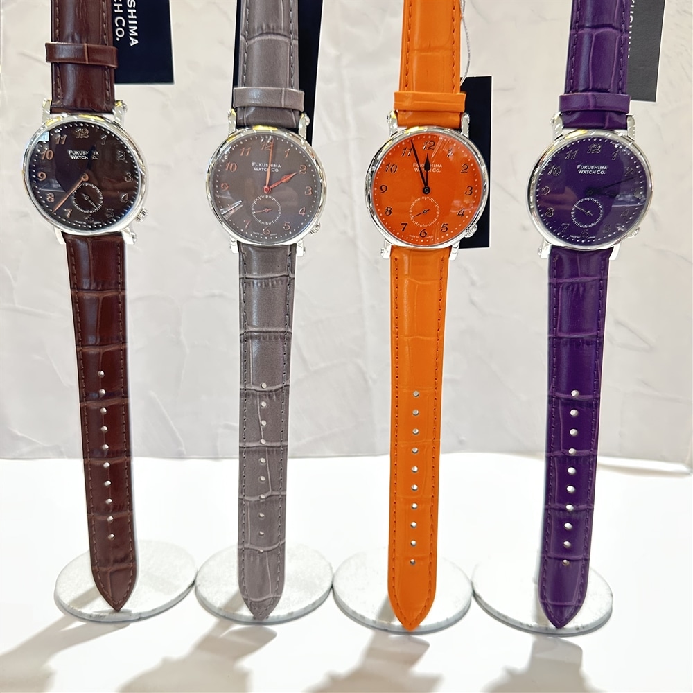 【Fukushima Watch Co】ユニセックスでお使いいただけるカラフルな時計をご紹介いたします。 【グランフロント大阪(梅田)】