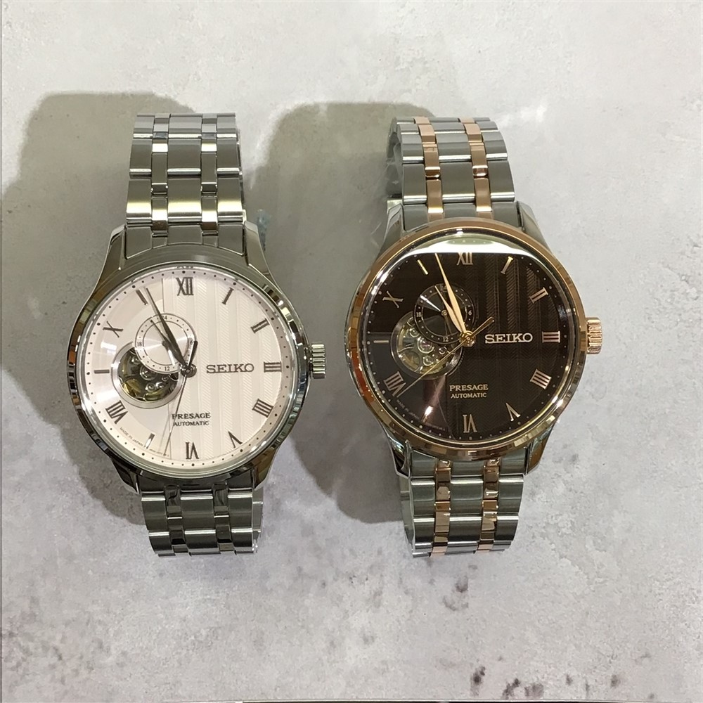 人気の【SEIKO PRESAGE】Japanese Gardenから新色が登場《松山店》