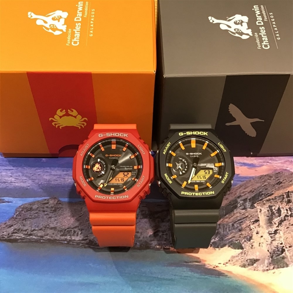 【G-SHOCK】チャールズ・ダーウィン財団とのコラボレーションモデル!!《松山店》
