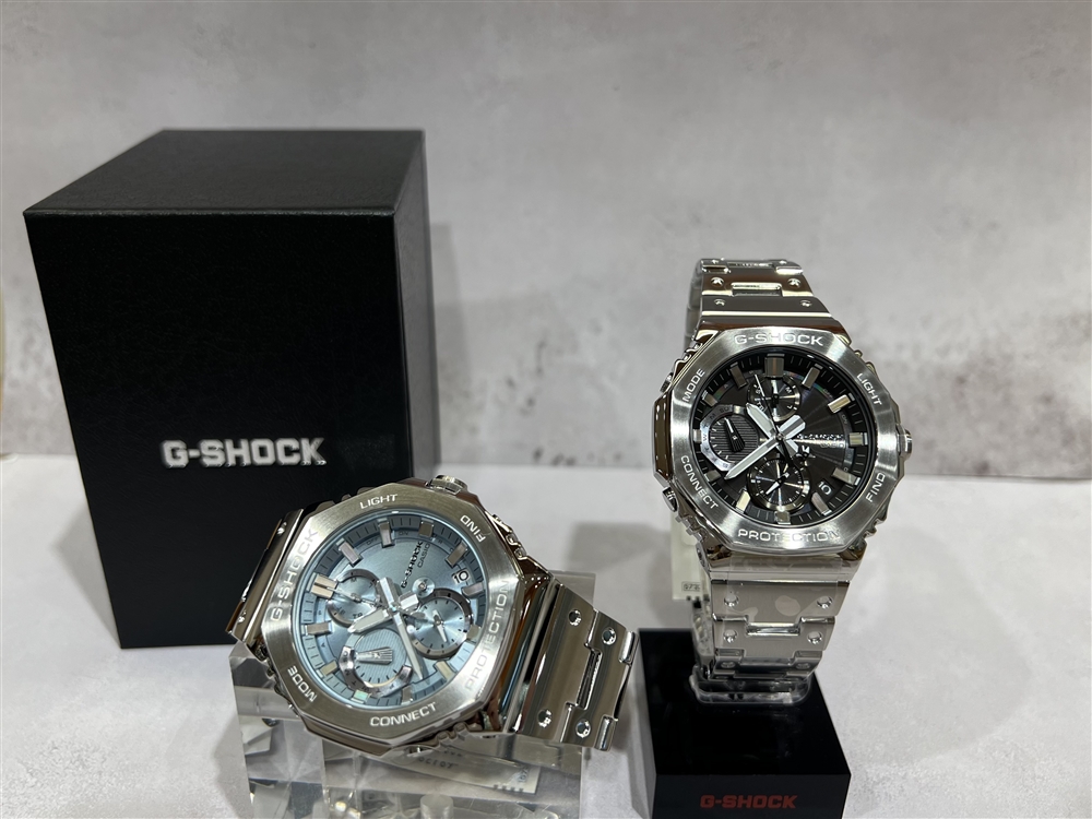 【G-SHOCK】2100シリーズから新たにフルメタルクロノグラフが登場