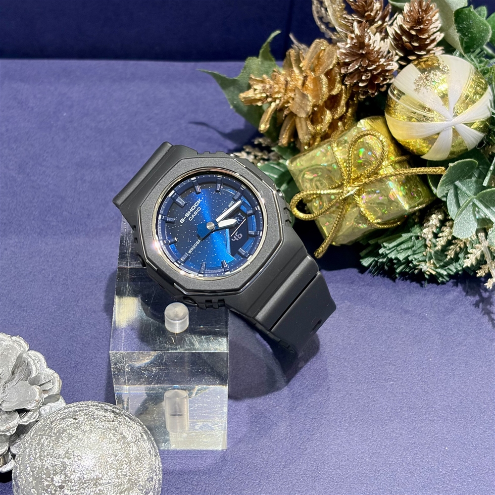 【G-SHOCK】新作!幸運を運ぶラピスラズリ