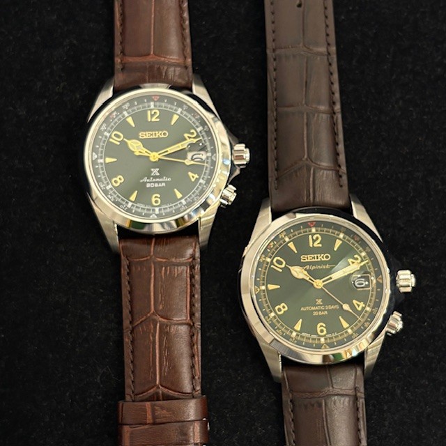 SEIKO PROSPEX ALPINIST新旧比較！！