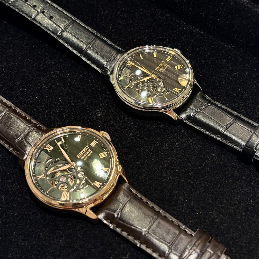 【SEIKO PRESAGE】新作入荷!日本庭園を表現した幻想的なモデル