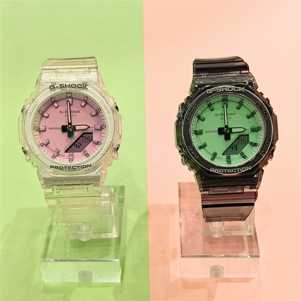 【G-SHOCK】日射しを受けてきらめく夏色【偏光シースルー】