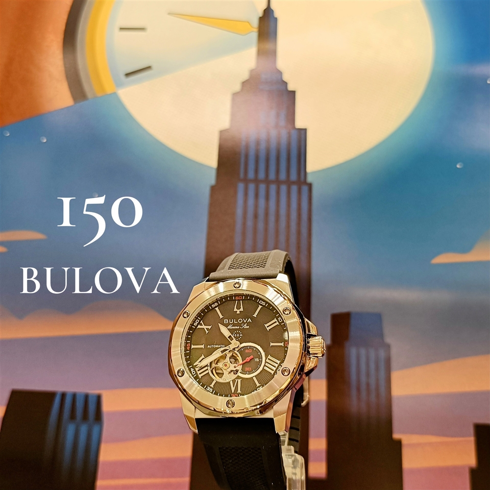 【BULOVA】150周年記念モデル【NY】