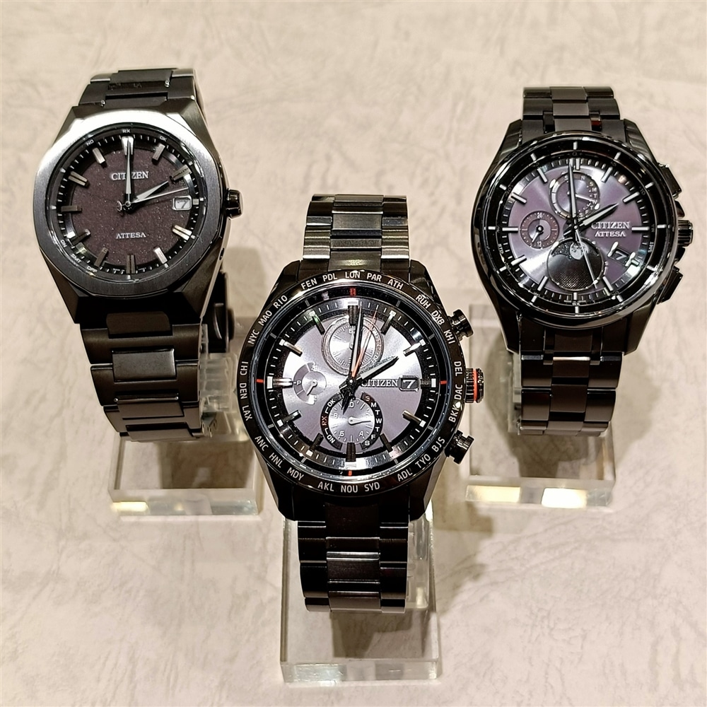 【ATTESA】黒を纏う【ブラックチタンシリーズ】