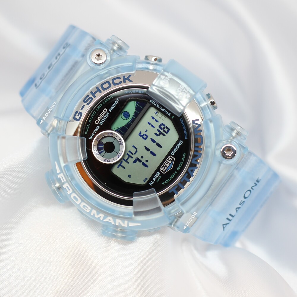 【G-SHOCK】2026年のイルクジは涼しげなスケルトンアイスブルー　フロッグマン　GW-8202K-2JRを徹底レビュー